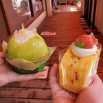 SWEETS MIZUNOYA - メロンケーキ、ロールケーキいちご