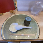 中華そば 深緑 - 着丼前