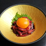 武蔵 - 料理写真:熊本直送馬刺しユッケ