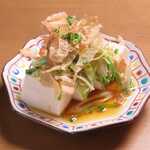 Jako green onion cold tofu