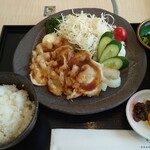 サンヒルズカントリークラブ - 生姜焼き定食 追加差額 330円