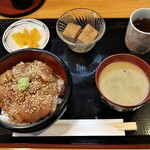 はすみ - 天然ブリ べっこう丼　900円