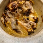 Maison DIA Mizuguchi - ゴルゴンゾーラのチーズの香りと
      濃厚で味わい強め、円やかなと
      バーナーで焦がした香ばしさあるオランデーズソース。
      