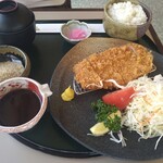 Resutoran Shikine - ロースかつ定食