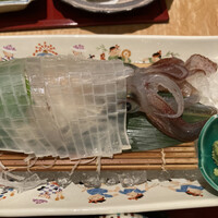 対馬のどぐろとイカ活き造り 博多 魚蔵 都ホテル店 - 