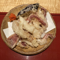 対馬のどぐろとイカ活き造り 博多 魚蔵 都ホテル店 - 