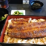 ドライブイン うなぎや - 2013年夏・・・うな重特選２７５０円（ご飯大盛り）