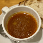 マルコンチ - 根室産キンキのズッパディペッシエのスープ