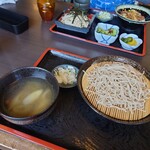 松良 - 料理写真:あぶり塩鴨せいろ