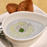 波へい - シャドークィーンの冷製ヴィシソワーズスープ