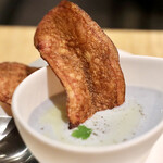 波へい - シャドークィーンの冷製ヴィシソワーズスープ