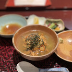 天亭 - ランチ天ぷらコースの天茶