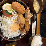 Teraya - ミックスフライ定食