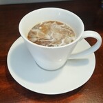 キッチン ブルー グローブ - ミルクを入れます