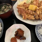 らぁめん 六郎亭 - 唐揚げ定食