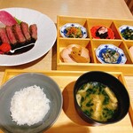 象印食堂 - 黒毛和牛のカツレツ御膳