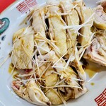 青葉 - 白切鶏(蒸し鶏)