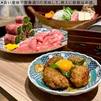 黄金出汁しゃぶと江戸前寿司 肉のあさつ 梅田お初天神店 - 