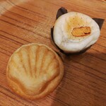 ファイブラン - パティシエールクリームパン、牛すじの入ったパン