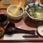 信州そば処 そじ坊 - 葉わさびそばとミニ天丼