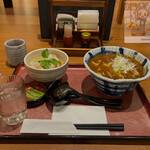 信州そば処 そじ坊 - カレー南蛮蕎麦とミニカツ丼
