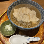 谷屋 - 生湯葉そば（十割蕎麦）