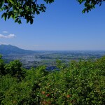 Chuukasoba Hinata - 雨引山山頂からの眺望　左手に筑波山が見える