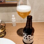 ラチュレ - 下調べしてクラフトビールがあるとのこと、いい機会なのでそちらを。さわやかな美味しさのホワイトエール美味しかったです☆