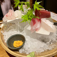 魚匠 銀平 道頓堀店 - お造り5種