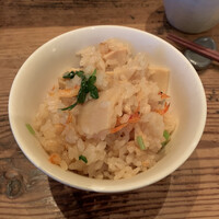 京都石塀小路豆ちゃ 日本橋 - 羽釜焼き