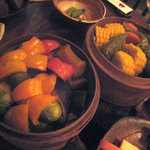 椿 - 季節の野菜せいろ