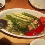 Az/ビーフン東 - 色々野菜の蒸し物