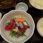 Ichifuku - ランチ・・・お刺身定食