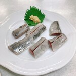 ゆたか食堂 - 2023.5.1 いわし刺し