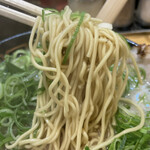 博多長浜ラーメン 夢街道 - ネギらーめん