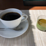 洋食喫茶かんぱーにゃ - 珈琲　抹茶ババロア黒蜜がけ