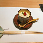 上野 榮 - とうもろこしの茶碗蒸し