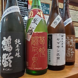 除了朝日舒波乐之外，还有550日元起的美味当地酒。