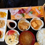 さまさま - お刺し身定食