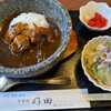 の田 - 石鍋シーフードカレー＝1180円
