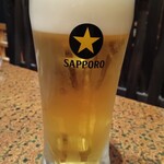 Gochisou Sakabau - 【 生ビール（ 中 ）】  ４２９円  （ 税込 ）