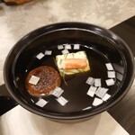 大沢温泉 山水閣 - お吸い物ー。