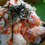 マルトマ食堂 - かにバラ丼