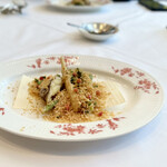 赤坂璃宮 赤坂本店 - ②春野菜のスパイス揚げ