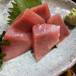 百花亭 - マグロ刺身　赤身