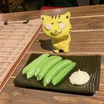 クラフトビア酒場 umbrella RiB - スナップえんどう　450円（税込）