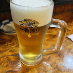 百花亭 - ビール