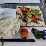 AQUA DINING CAFE 瓢黎 - ご飯は釜炊き