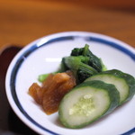 赤坂とゝや魚新 - 香(かう)の物(もの)