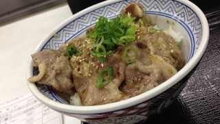 吉野家 - ねぎ塩ロース豚丼